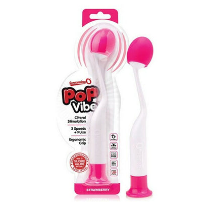 Wand Massager The Screaming O Pop Vibe White Pink