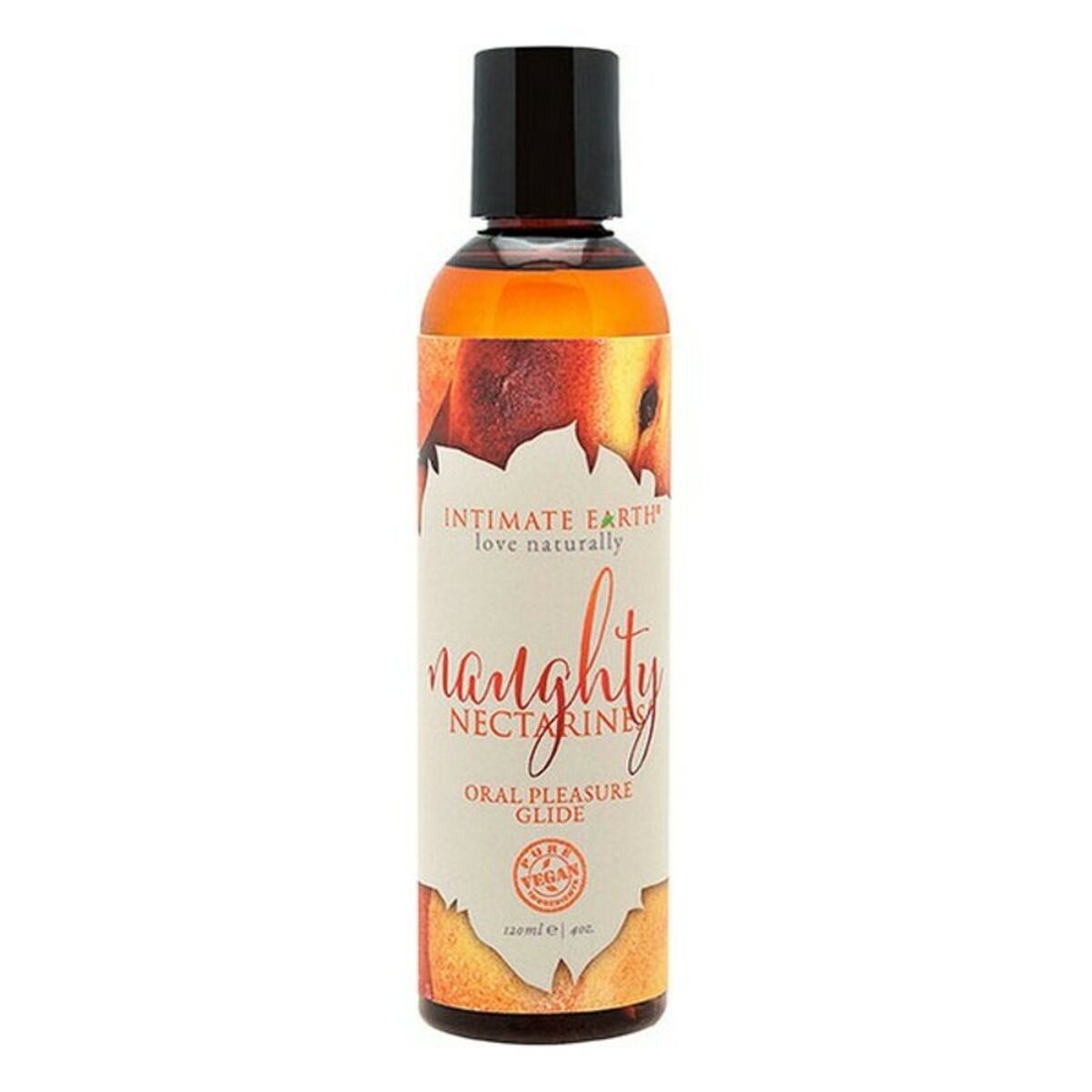 Nectarine Flavoured Lubricant Intimate Earth Nectarine (120 ml)