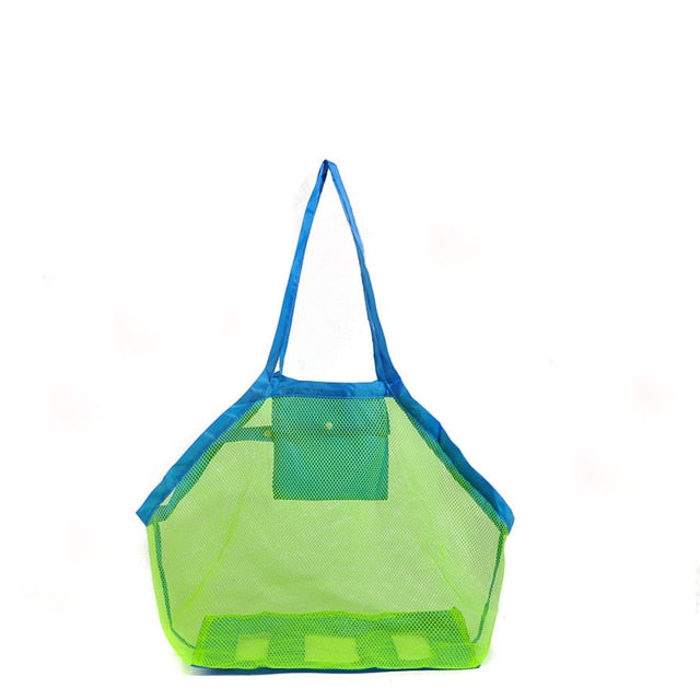 Outdoor Beach Mesh Bag Children Sand Away Foldable Portable Kids Beach Toys Clothes Bags Toy Storage Sundries Organiser Bag - YOKE FINDS 🇮🇪 IE 