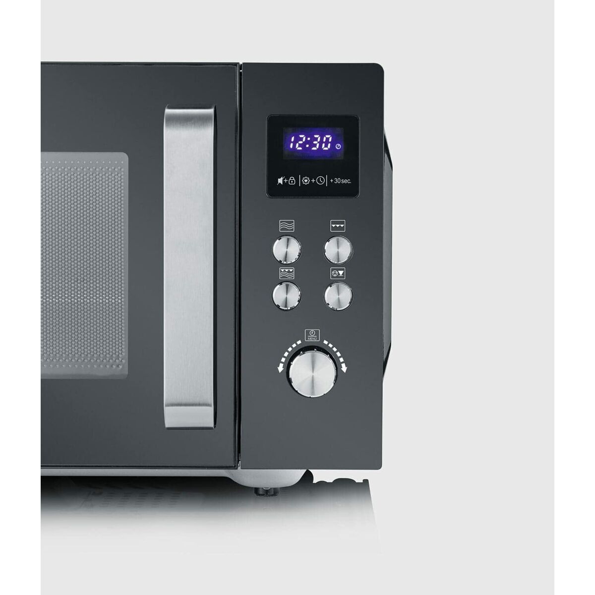 Microwave with Grill Severin 7763        25L 900 W Black