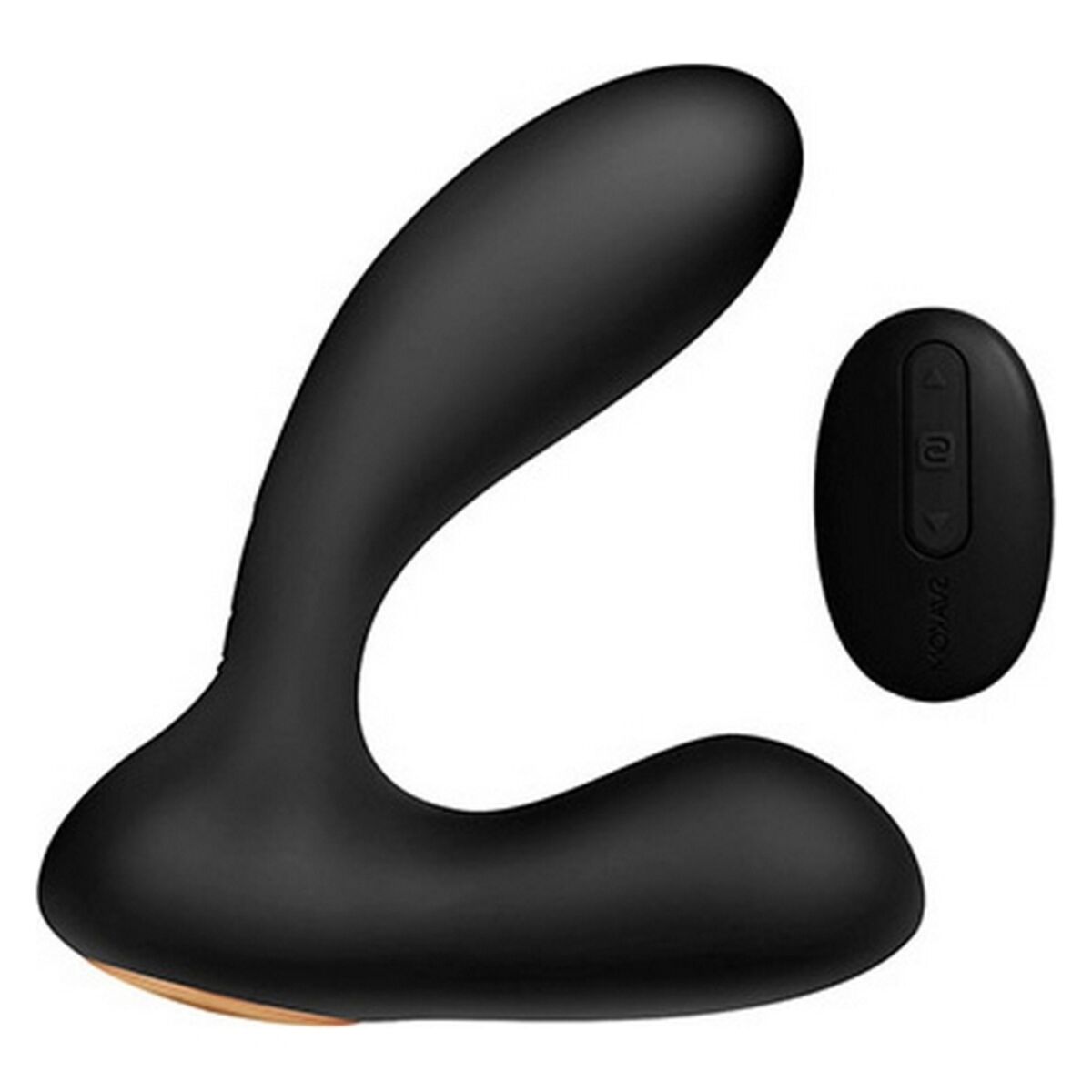 Vick Powerful Plug Silicone Noir Prostate Massag Svakom