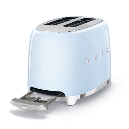 Toaster Smeg TSF01PBEU Stainless steel Vintage Blue 950 W