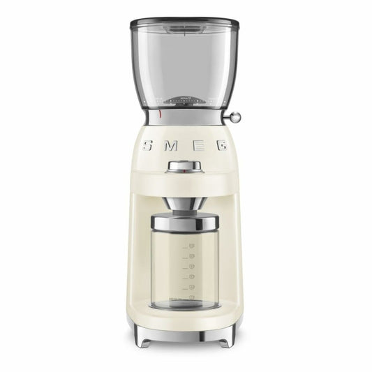 Electric Grinder Smeg CGF11CREU Transparent Cream 150 W 350 g