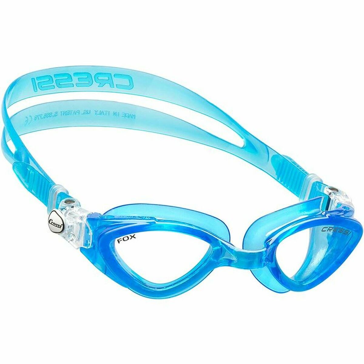 Adult Swimming Goggles Cressi-Sub Fox Aquamarine Adults