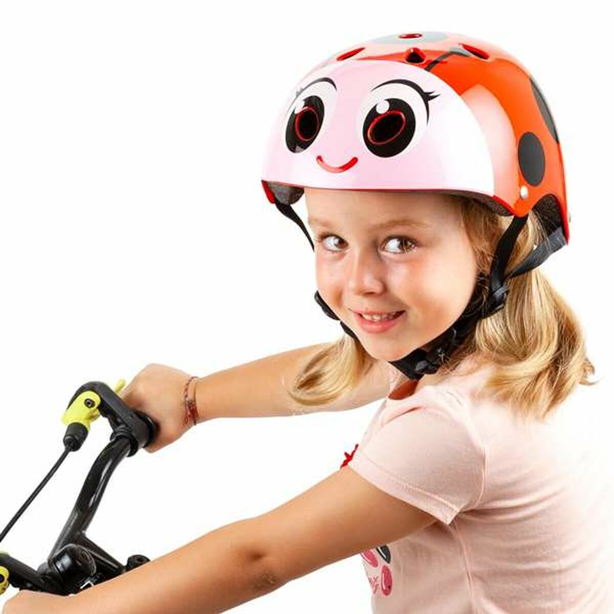 Children's Cycling Helmet Moltó Red Ladybird 26 x 21 x 16,5 cm