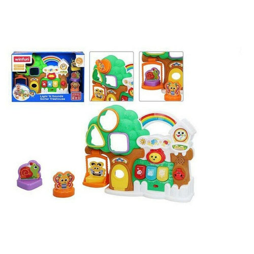 Interactive Toy WinFun Sorter Treehouse Winfun 32 x 24,5 x 7 cm