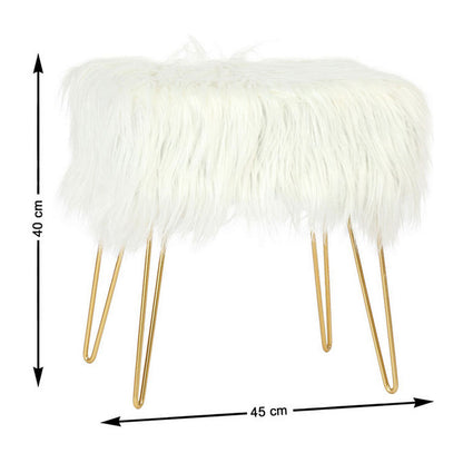 Stool 116472 (40 x 30 x 45 cm) Decoration