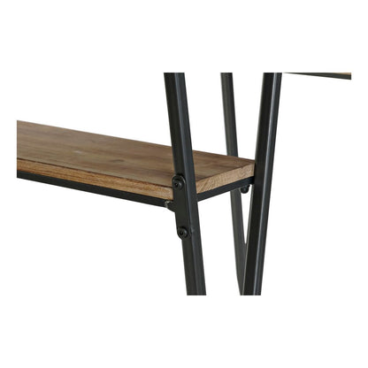 Desk DKD Home Decor Black Metal Fir (120 x 60 x 81 cm)