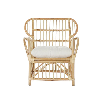 Armchair DKD Home Decor 8424001826964 Natural Rattan (86 x 65 x 95 cm)