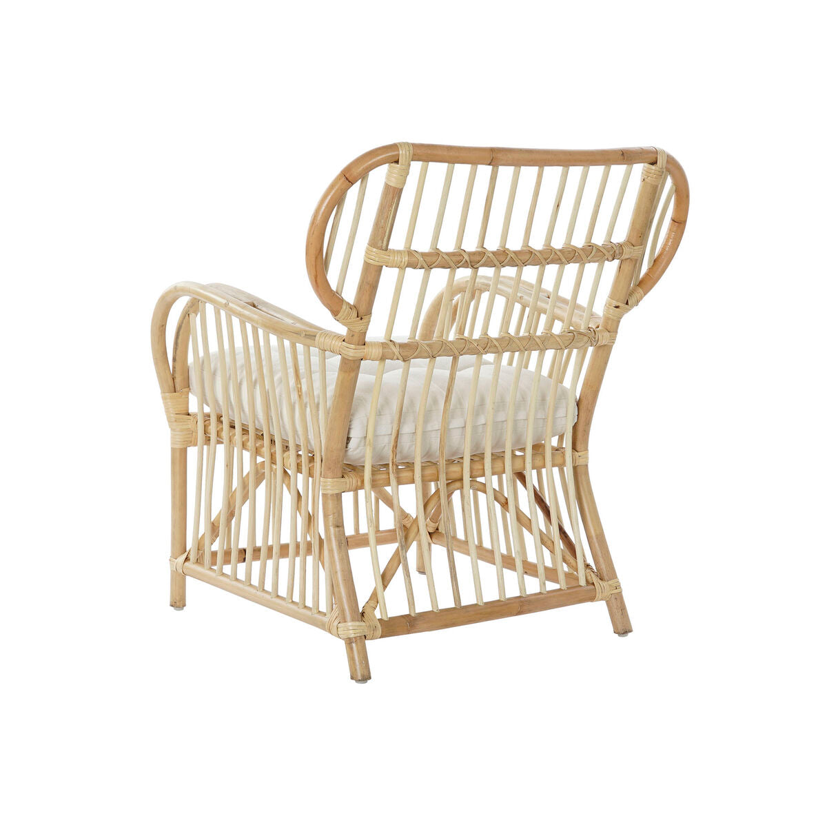 Armchair DKD Home Decor 8424001826964 Natural Rattan (86 x 65 x 95 cm)