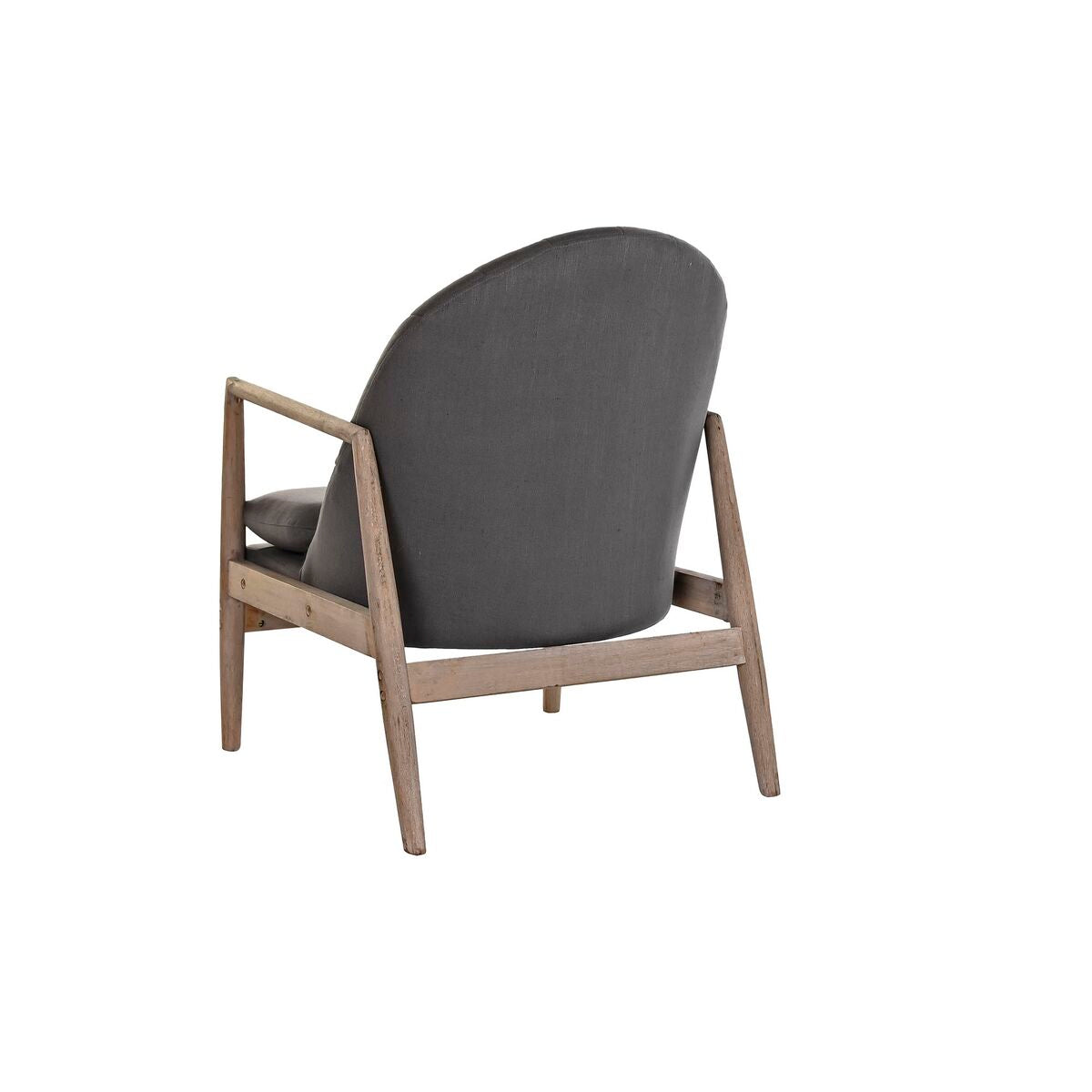 Armchair DKD Home Decor Dark grey Fir Plastic 68 x 69 x 89 cm 67 x 70 x 89 cm