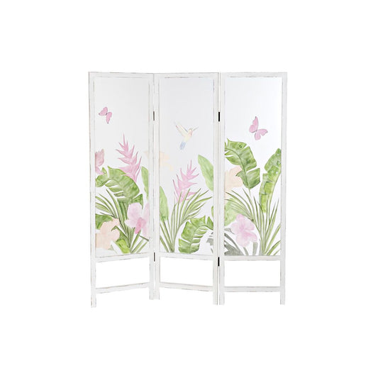 Folding screen DKD Home Decor Tropical Transparent MDF Wood 150 x 2 x 180 cm