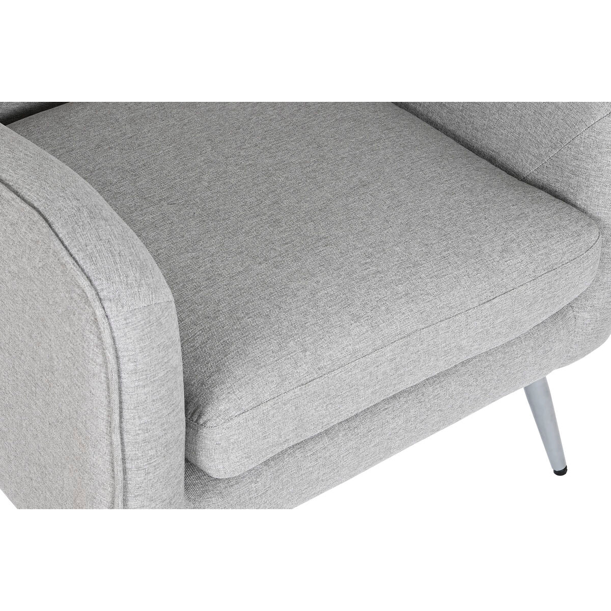 Armchair Home ESPRIT Grey Silver 71 x 68 x 81 cm