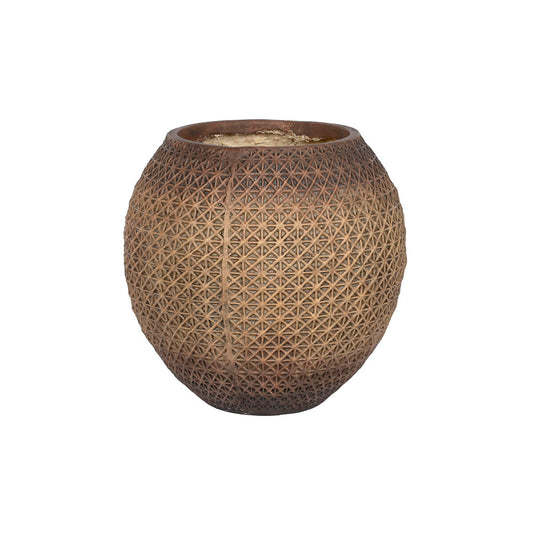 Planter Home ESPRIT Brown Magnesium 37 x 37 x 43 cm