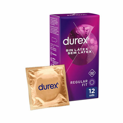 Latex-Free Condoms Durex Sin Latex 12 Units