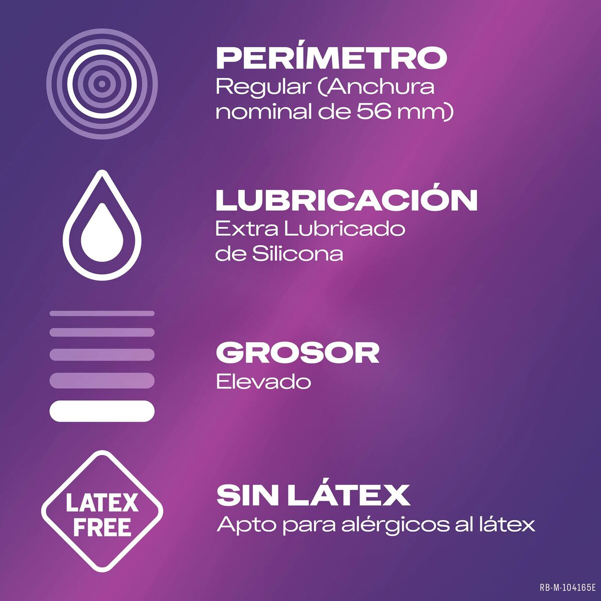 Latex-Free Condoms Durex Sin Latex 12 Units