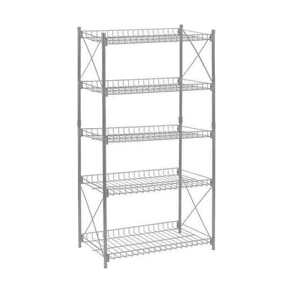 Shelves Confortime Metal 52 x 34 x 110 cm (2 Units)