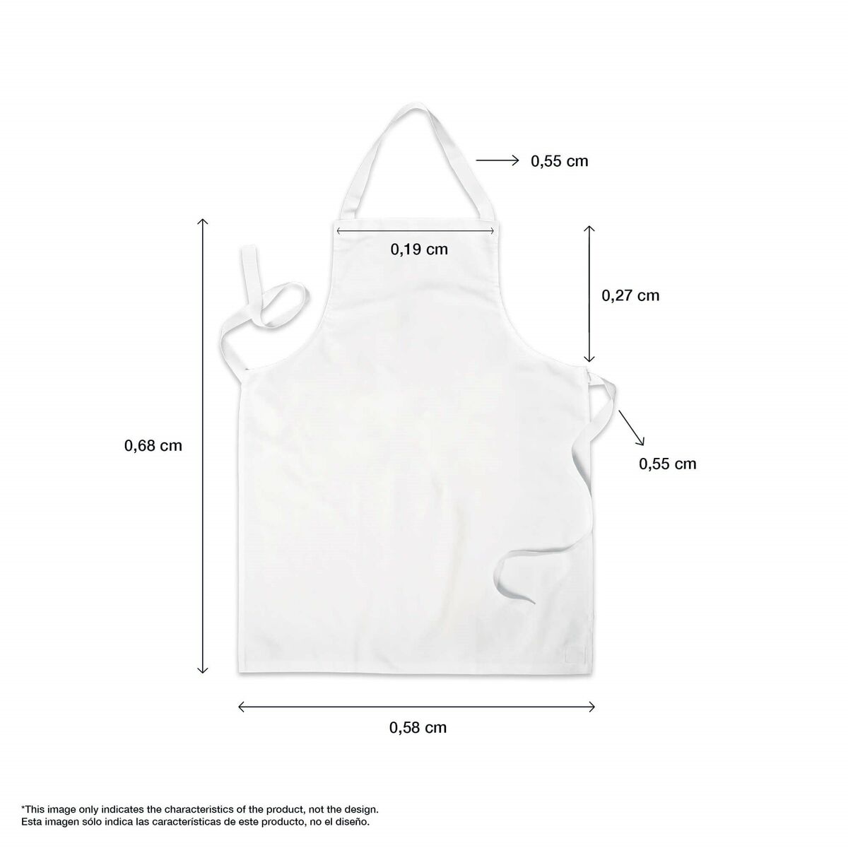 Apron Belum 0400-48 66 x 58 cm Children's