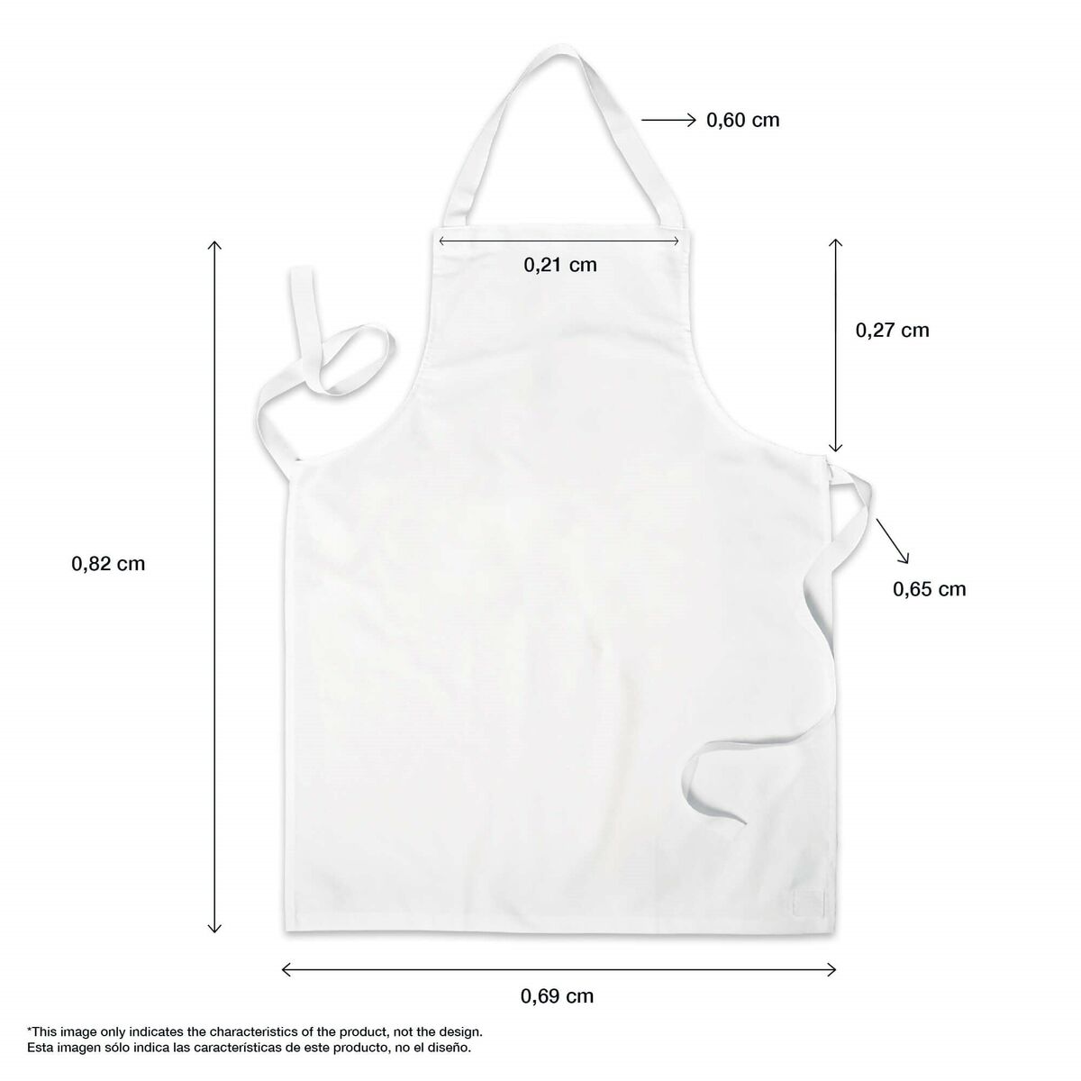 Apron Belum 0400-71 110 x 69 cm