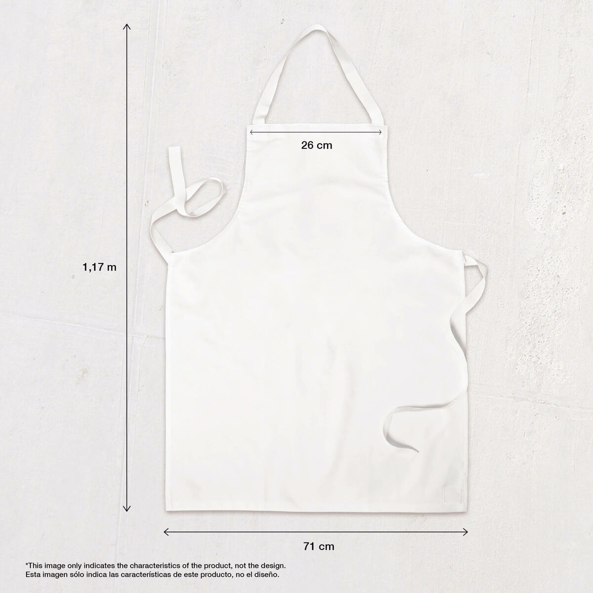 Apron Belum 0120-157 110 x 69 cm