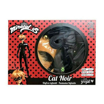 Costume for Children Cat Noir (Size 12-14 years)