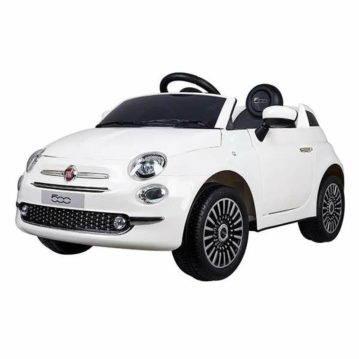 Children's Electric Car Fiat 500 White