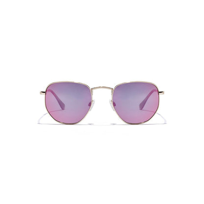 Unisex Sunglasses Hawkers SIXGON DRIVE Golden Ø 51 mm Purple