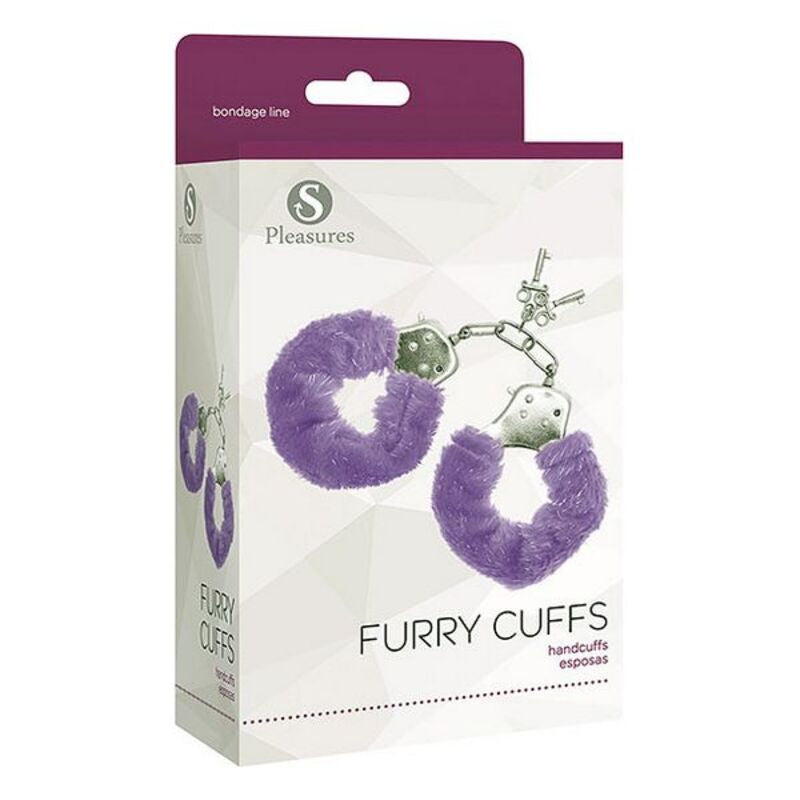 Cuffs S Pleasures Furry Lilac