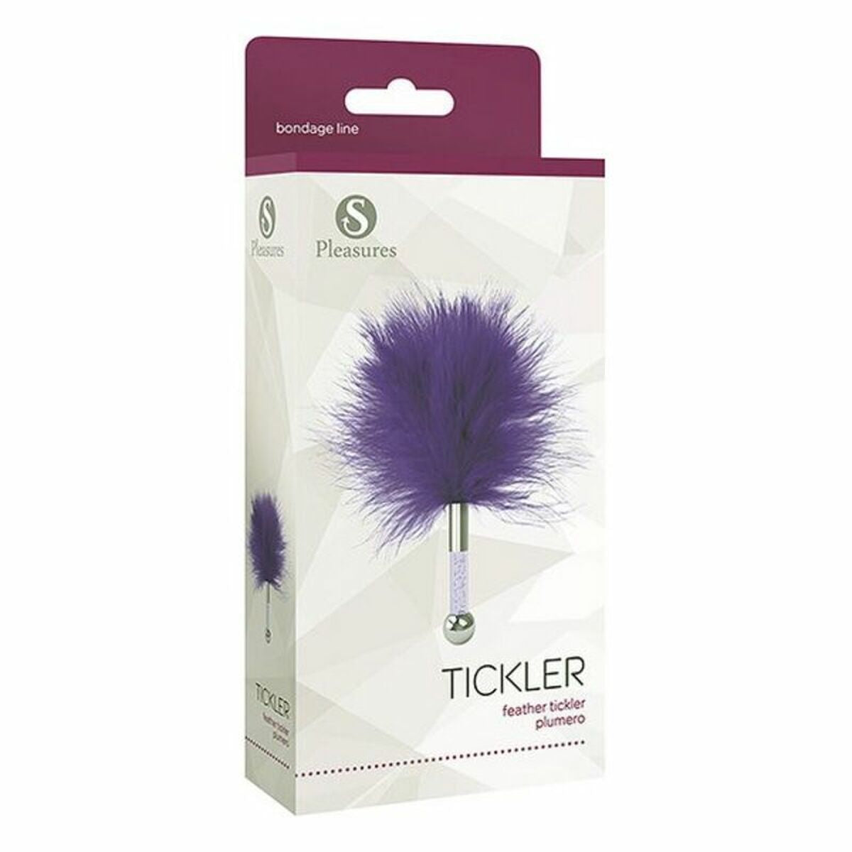 Feather Tickler S Pleasures Tickler Purple