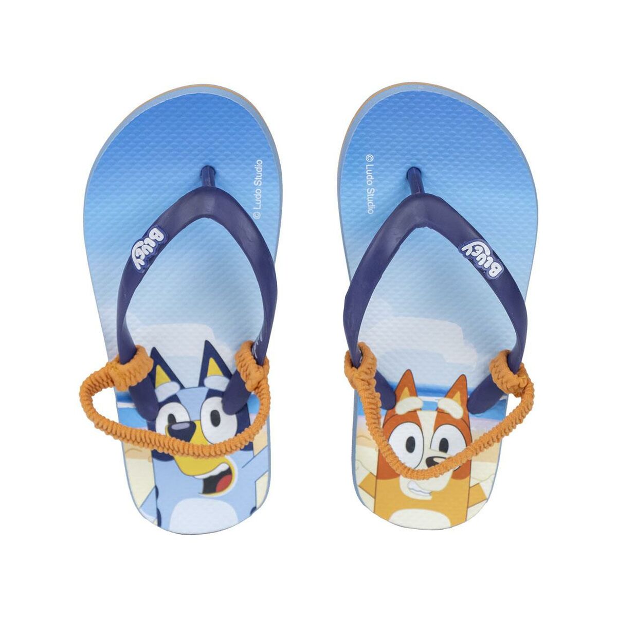 Flip Flops for Children Bluey Blue