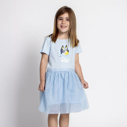 Dress Bluey Light Blue