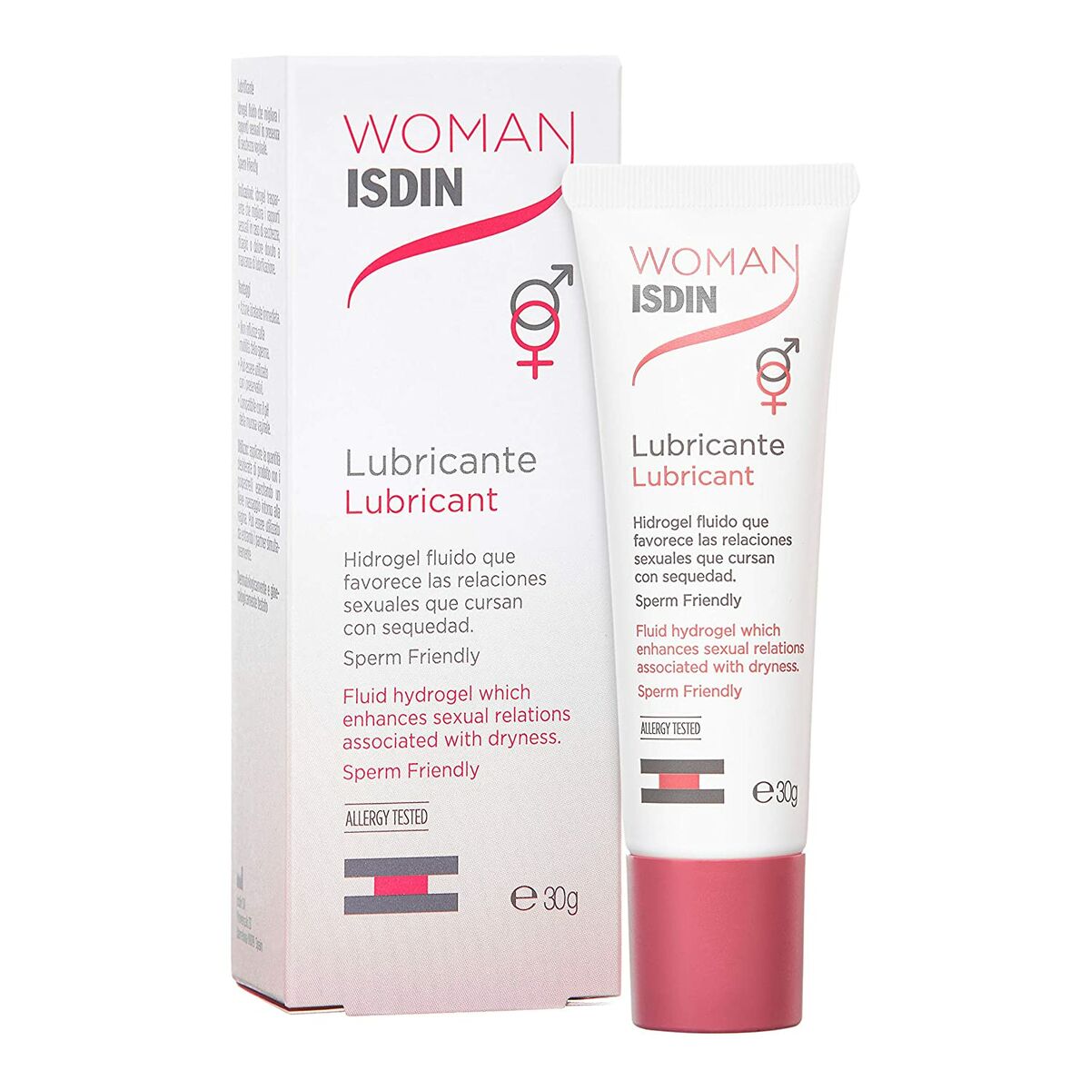 Intimate Moisturising Lubricant Isdin Woman hydrogel 30 ml