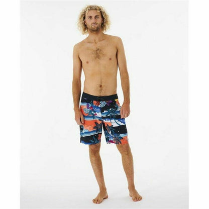 Men’s Bathing Costume Rip Curl Mirage Postcards Black