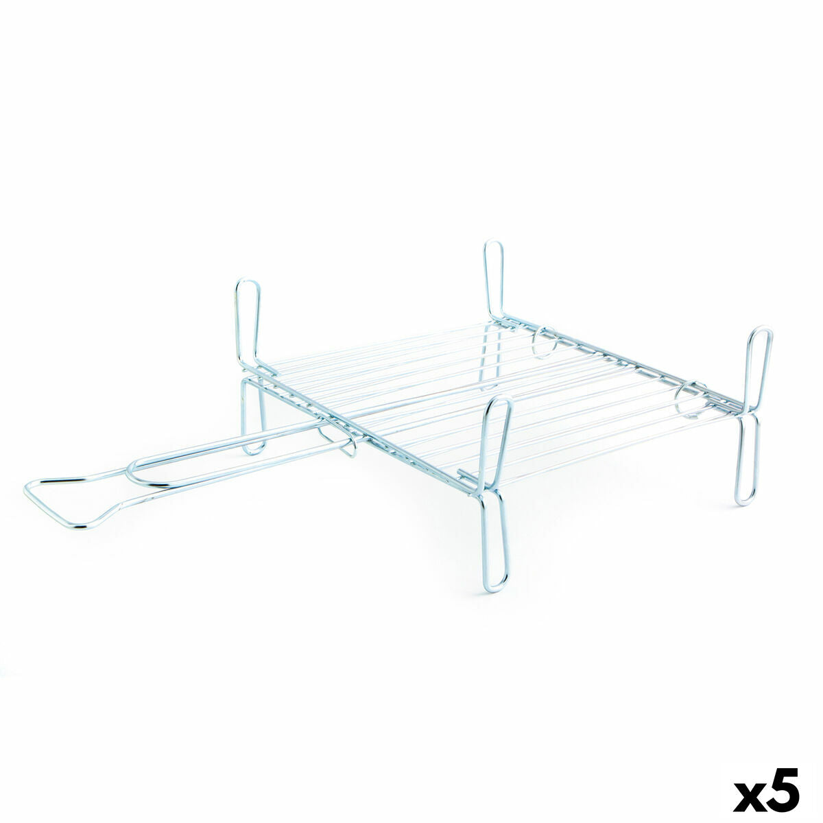 Grill Quid Prepara Bbq Metal Zinc 30 x 35 cm Double (5 Units)