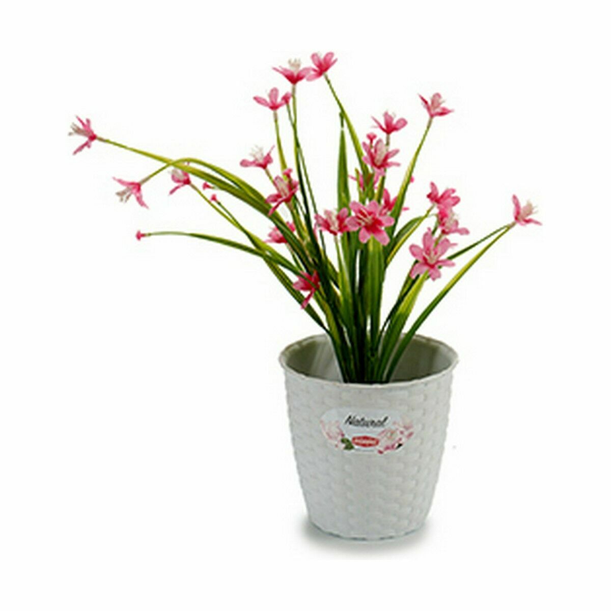 Planter Stefanplast White Plastic 14 x 13 x 14 cm (12 Units)