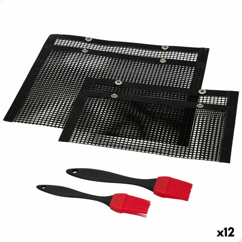 Barbecue Portable Aktive Silicone Plastic 27 x 24,5 x 0,4 cm