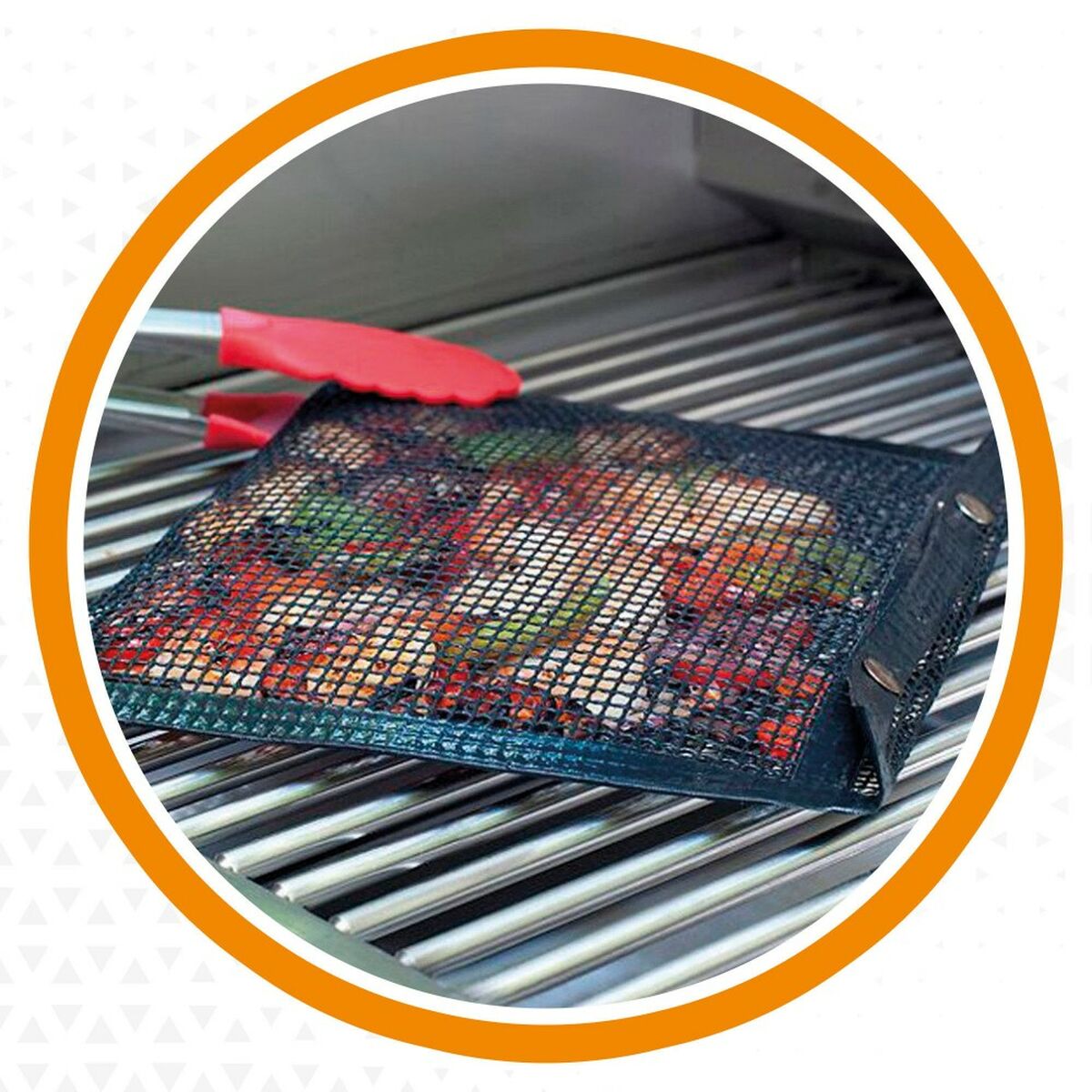 Barbecue Portable Aktive Silicone Plastic 27 x 24,5 x 0,4 cm