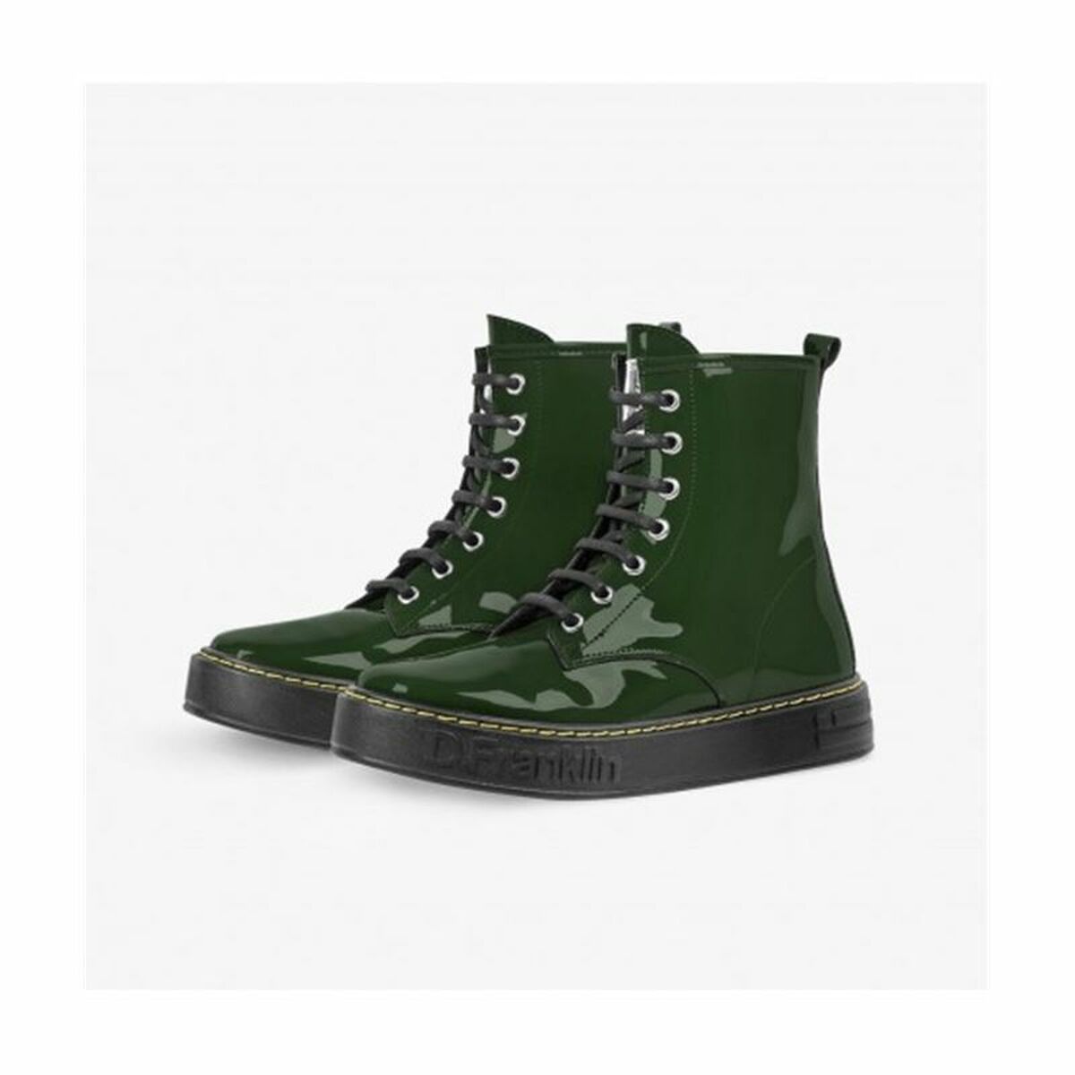 Boots D.Franklin Berlian Patent Green (37)