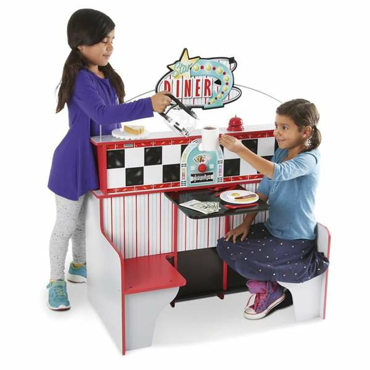 Toy kitchen Melissa & Doug Restaurant 108 x 66 x 18 cm - YOKE FINDS 🇮🇪 IE 