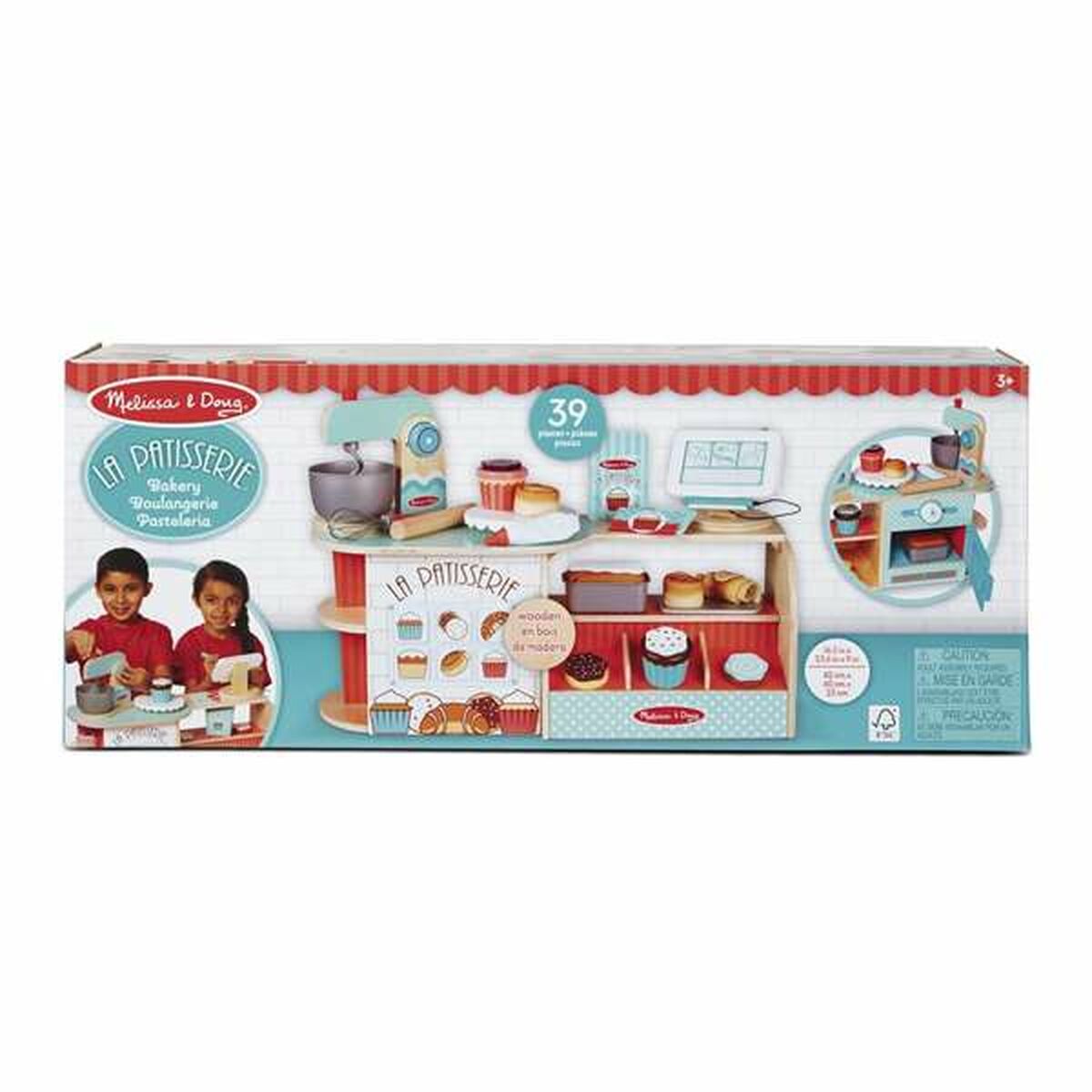 Toy pastry shop Melissa & Doug 39 Pieces 59 x 24 x 24 cm - YOKE FINDS 🇮🇪 IE 