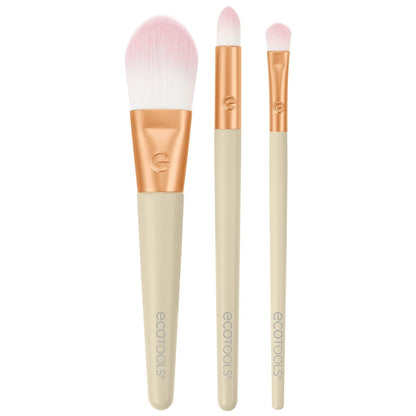 Set of Make-up Brushes Ecotools Ready Glow Limited edition 3 Pieces