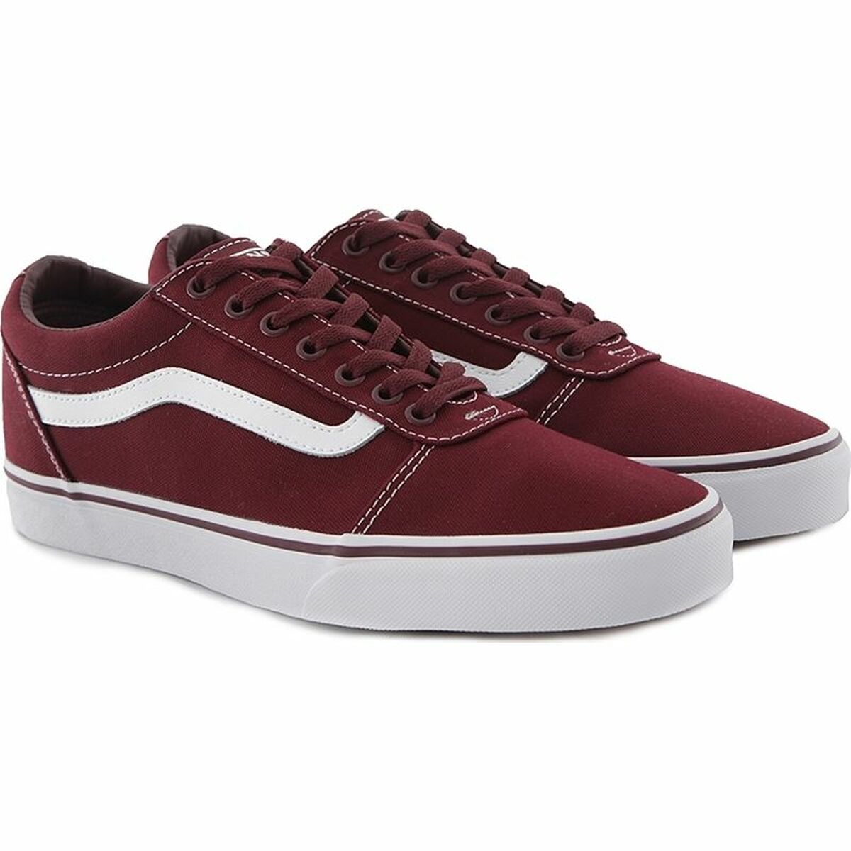 Men’s Casual Trainers Vans Ward Dark Red