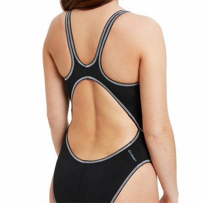 Women’s Bathing Costume Zoggs Wire Masterback Black