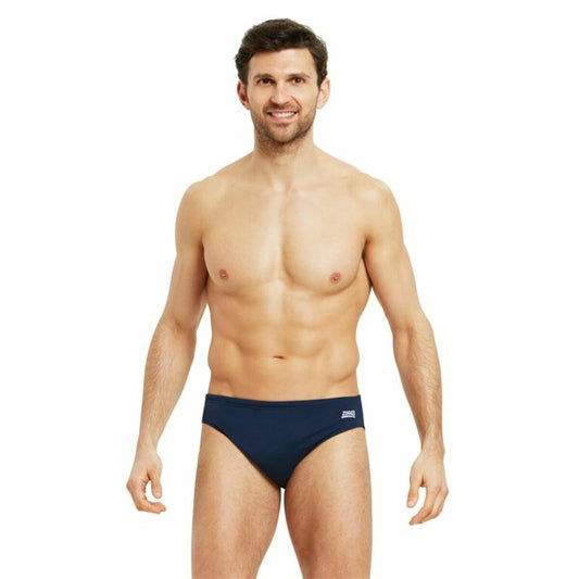 Men’s Bathing Costume Zoggs Cottesloe Racer Blue