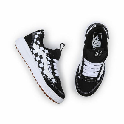 Children’s Casual Trainers Vans Range Exp Checkerboard White Black