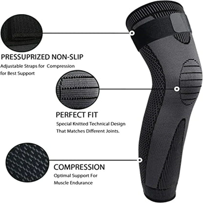 1Pc Leg healthy acupressure self-heating shaping knee sleeves - yokefinds.ie