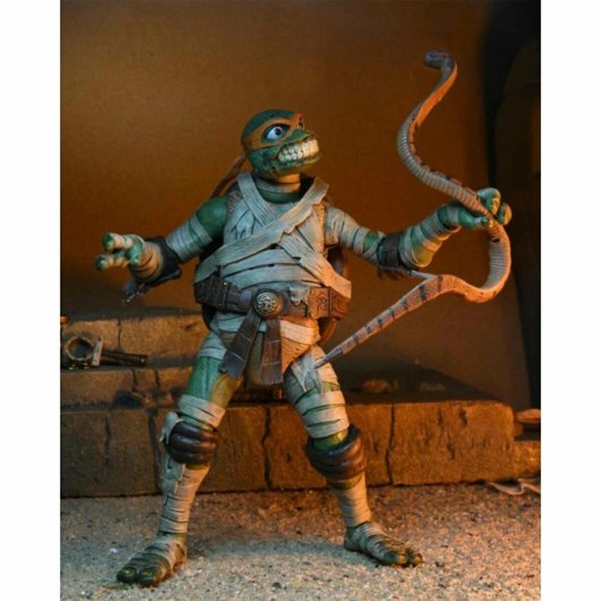 Action Figure Neca Michelangelo Mummy Modern