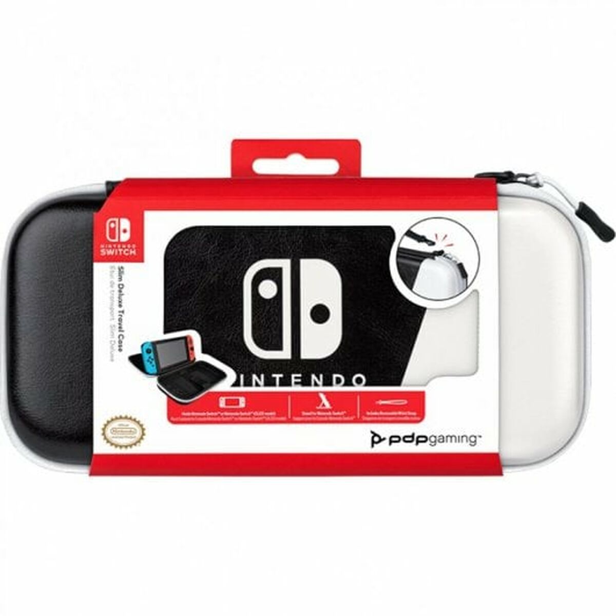 Case for Nintendo Switch PDP 500-218-EU-BW Black