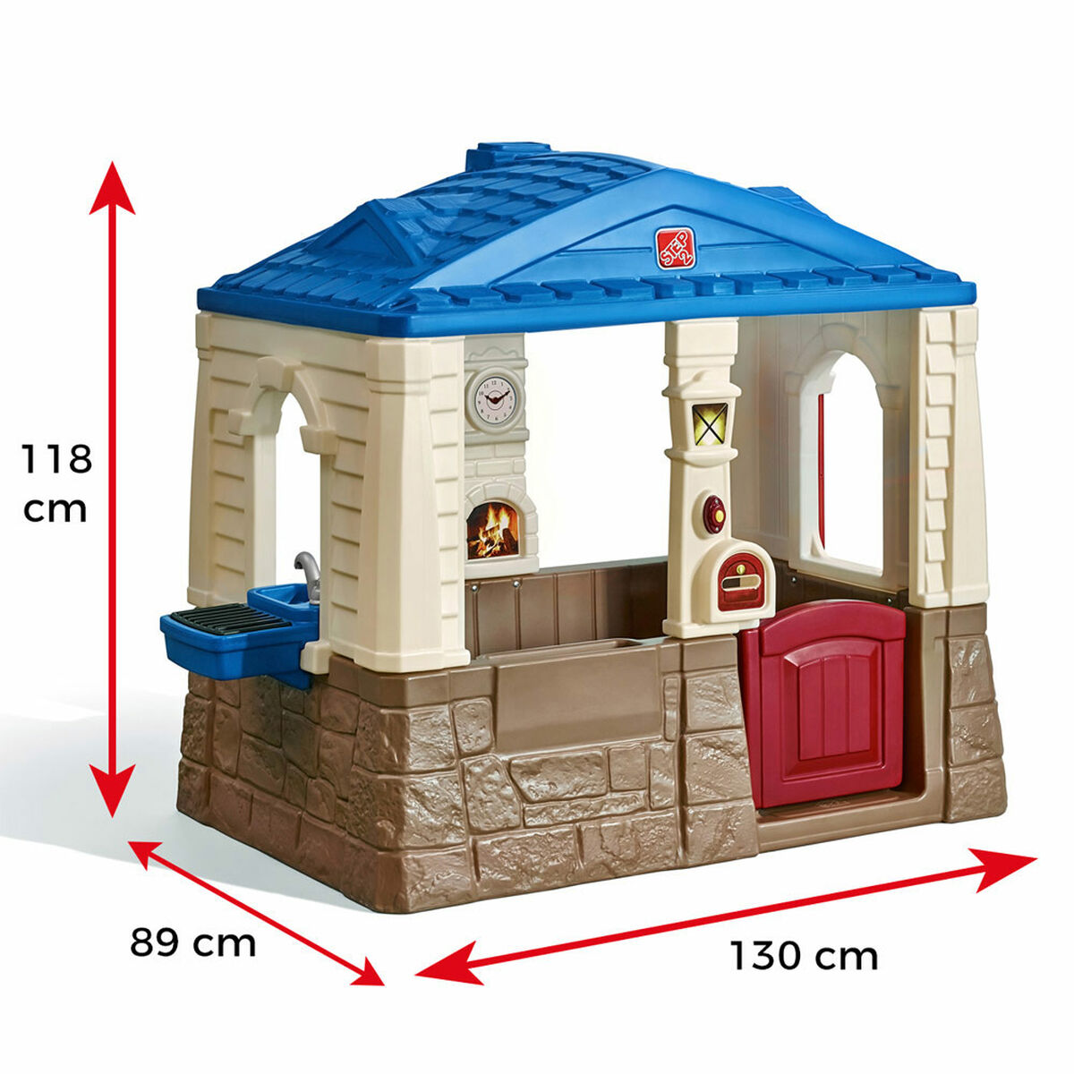 Children's play house Step 2 Neat & Tidy Cottage 118 x 130 x 89 cm - YOKE FINDS 🇮🇪 IE 