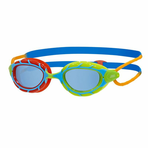 Swimming Goggles Zoggs Predator Green Red One size